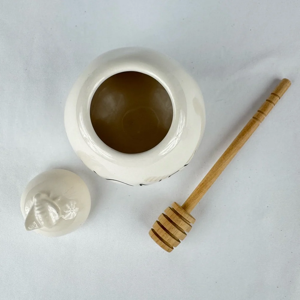 Rae Dunn Honey & Cream Canisters